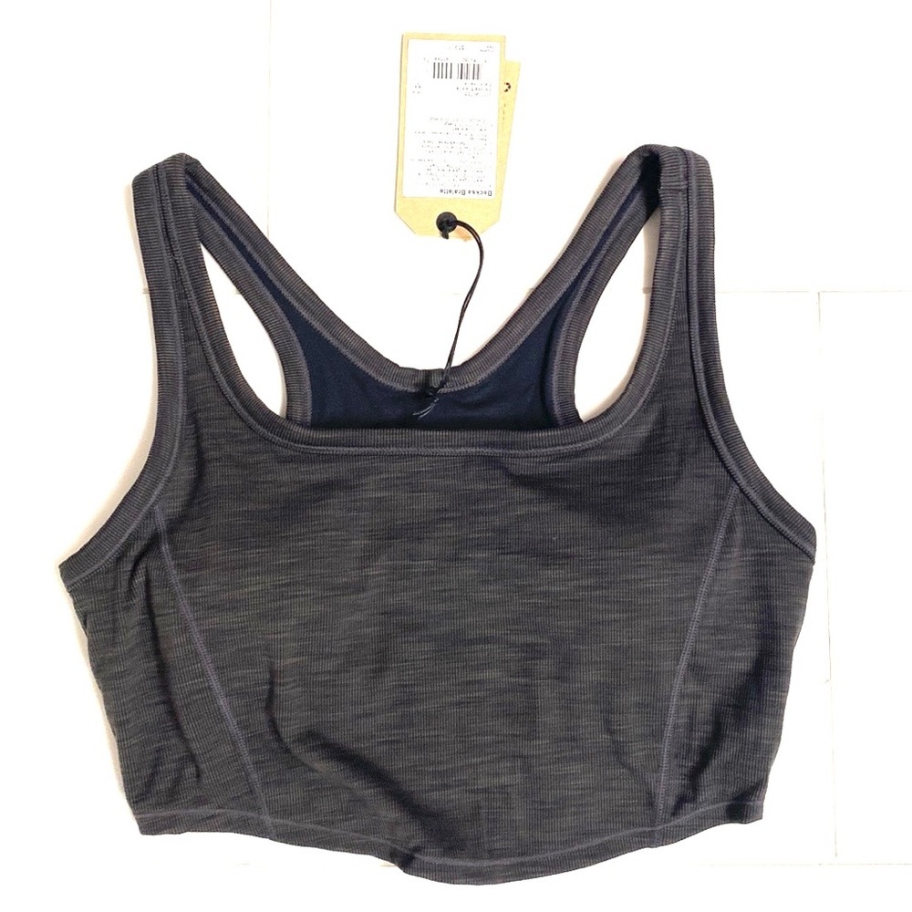 (A4c) prAna Becksa Bralette ONLY, Color - Black Heather, Size‎ Medium, NWT - Picture 5 of 8